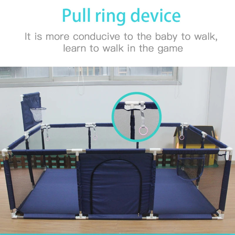 Playpens for Baby Indoor Baby Playground Kids Balls Pool Activity Fence Baby Game Corrals Children's Playpen Safety Corralitos - Loving Babies & Pets Shop