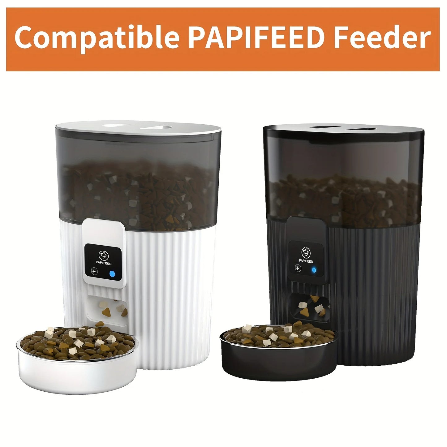 PAPIFEED cat automatic feeder dog fixed feeding machine cat food dog food wifi remote smart cat pet food dispenser - Loving Babies & Pets Shop