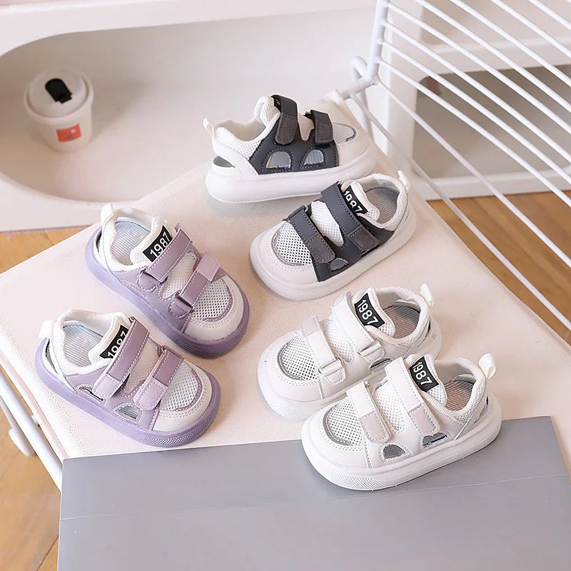 Summer Beach Sandals For Boys Girls Soft Soles Sports Casual Breathable Comfortable Boys and Girls Sandals Size 22-31