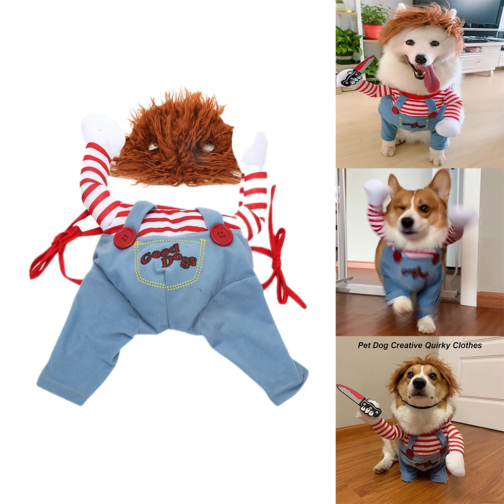 Halloween Dog Costume Adjustable Cosplay Medium Large Dogs