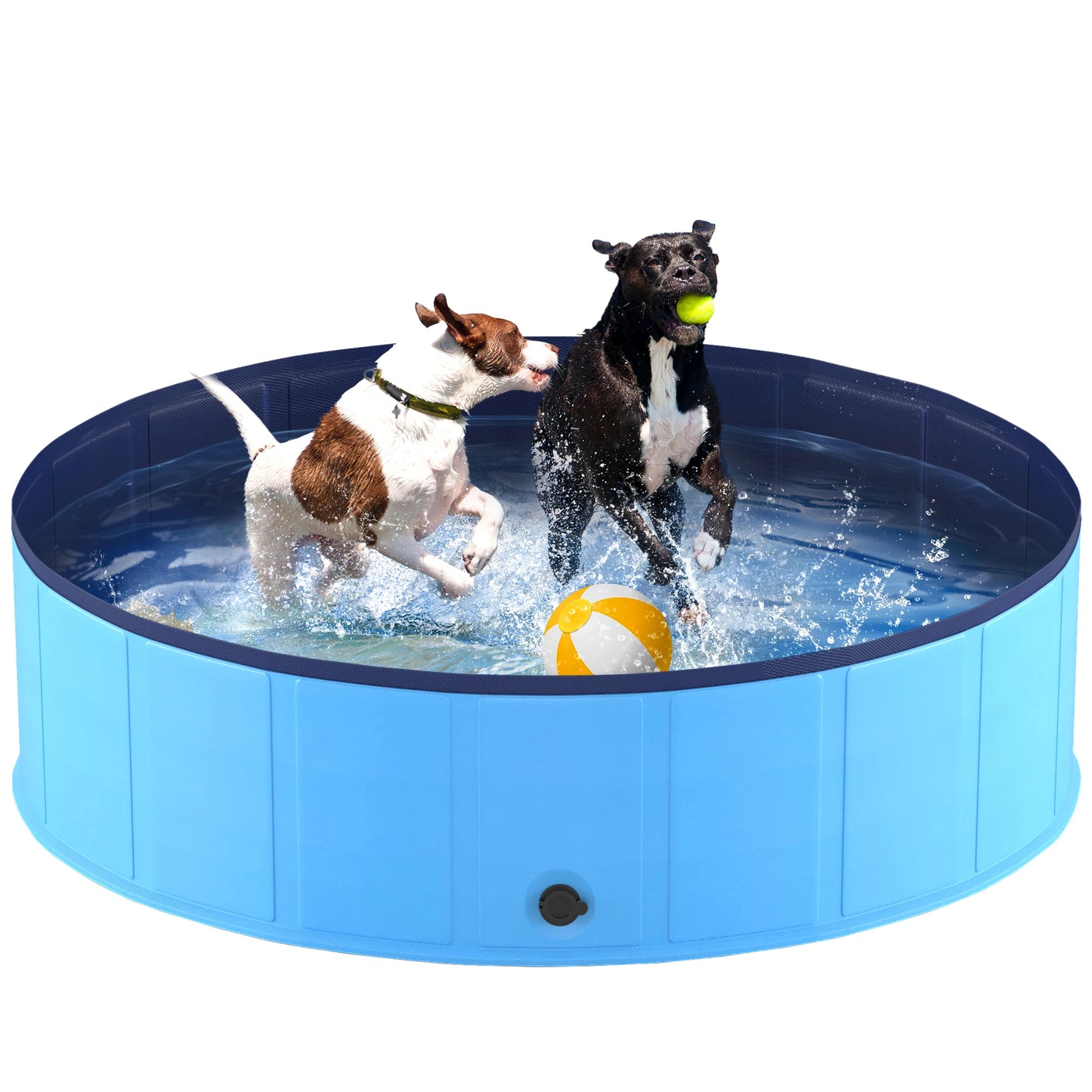 Portable Foldable Dog Pool Anti Slip Collapsible Pet Bath