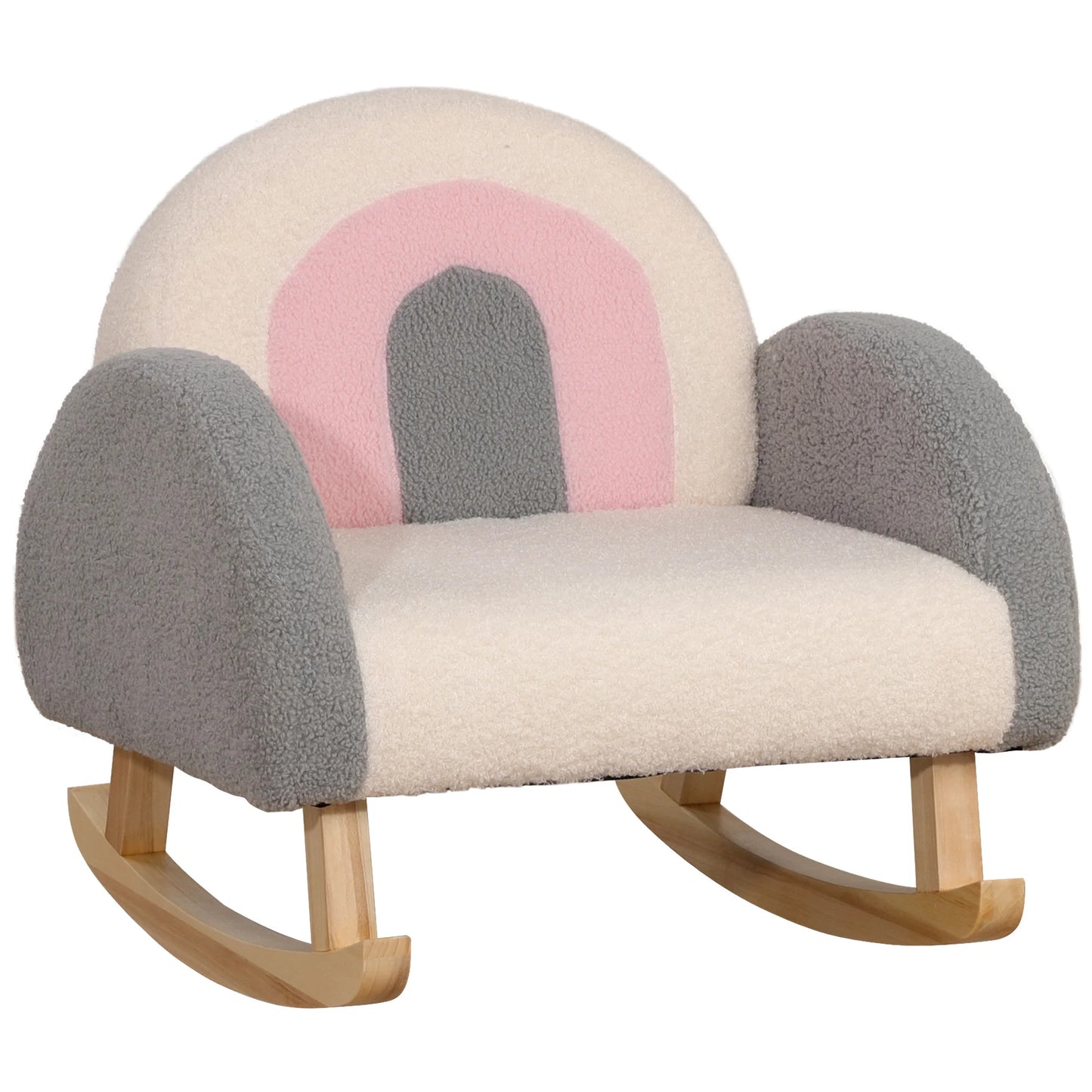 Rocking Toddle Sofa Chair for Nursery Kindergarten Playroom Bedroom - Gray - Loving Babies & Pets Shop