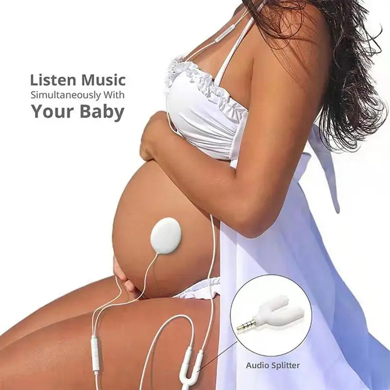 Pregnancy Belly Speaker Safe Pregnancy Earphones Gentle Belly Headphones Shower Party Gifts Universal Comfortable Pregnant - Loving Babies & Pets Shop