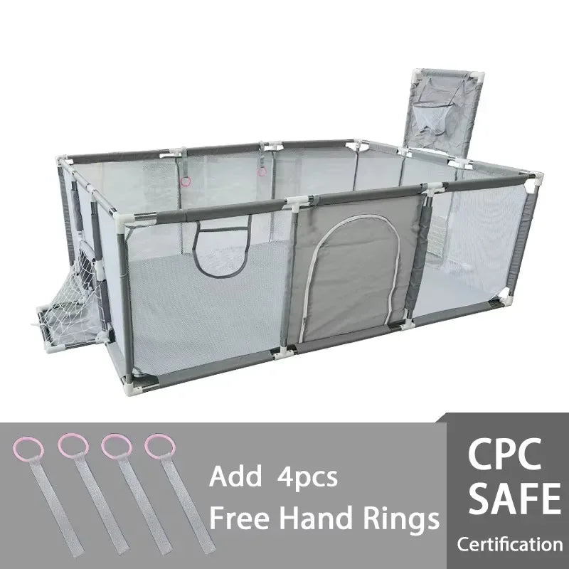 Playpens for Baby Indoor Baby Playground Kids Balls Pool Activity Fence Baby Game Corrals Children's Playpen Safety Corralitos - Loving Babies & Pets Shop