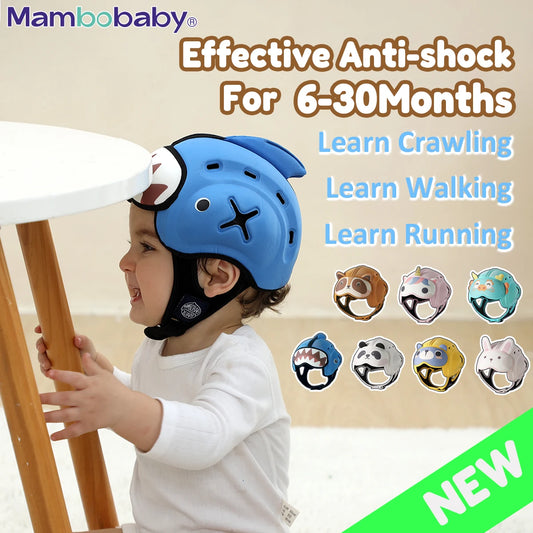 Mambobaby Safe Anti-Shock Baby Helmet for Crawling and Walking Protection for Infants