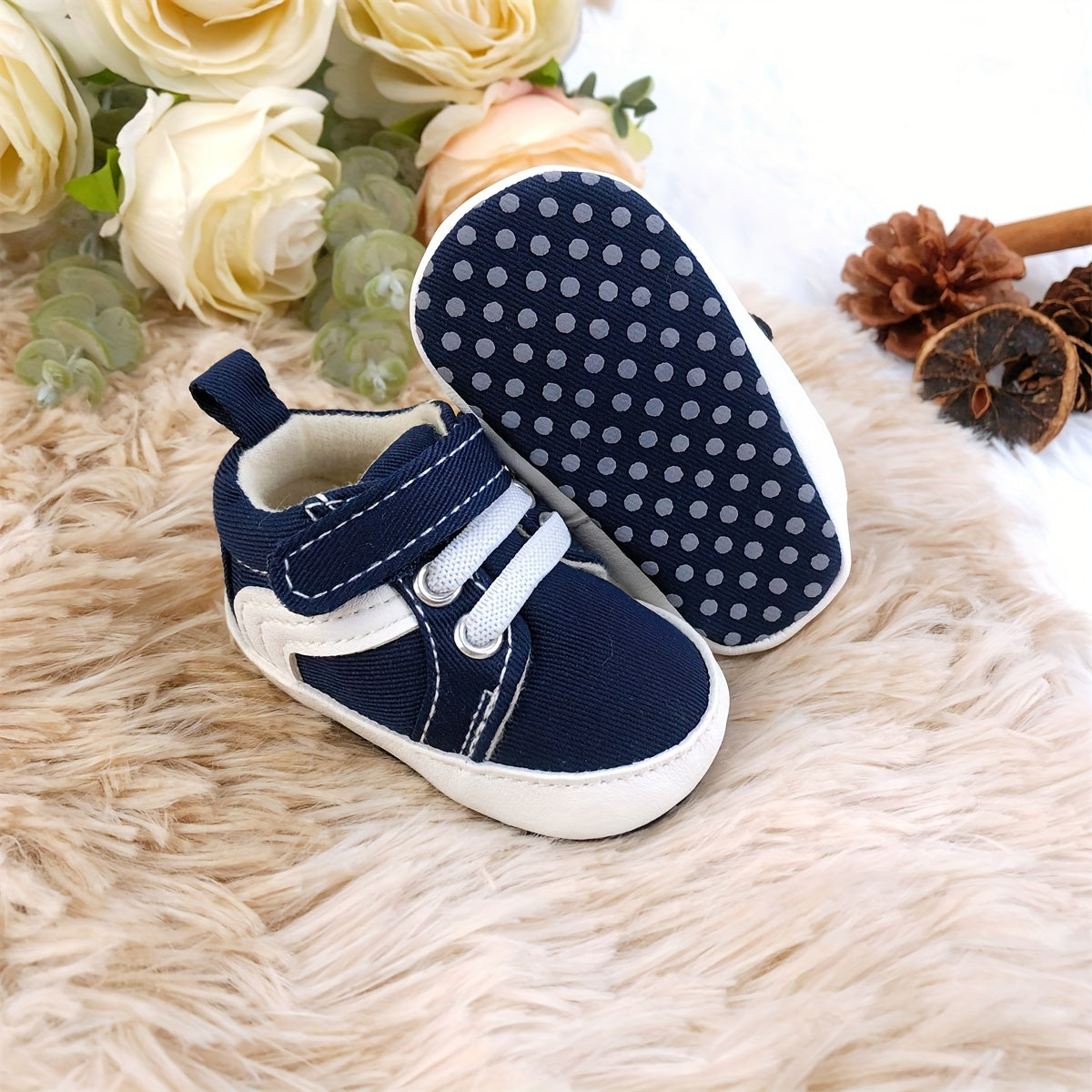 0-3 Months Infant Comfortable Flat Bottom Sneakers Spring/Autumn Baby Soft Sole Casual Children's Shoes