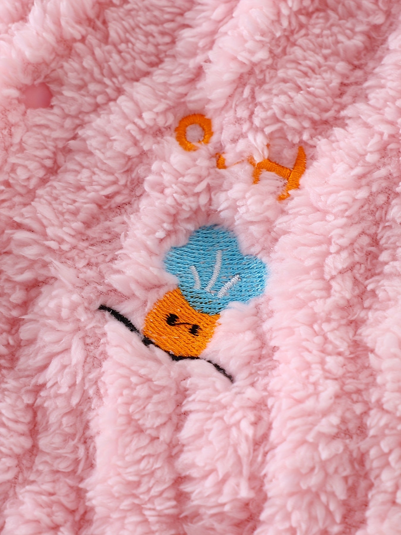 Baby Girl Winter Onesie Warm Pink Bunny Suit With Foot Pockets 0 To 9 Months Machine Washable