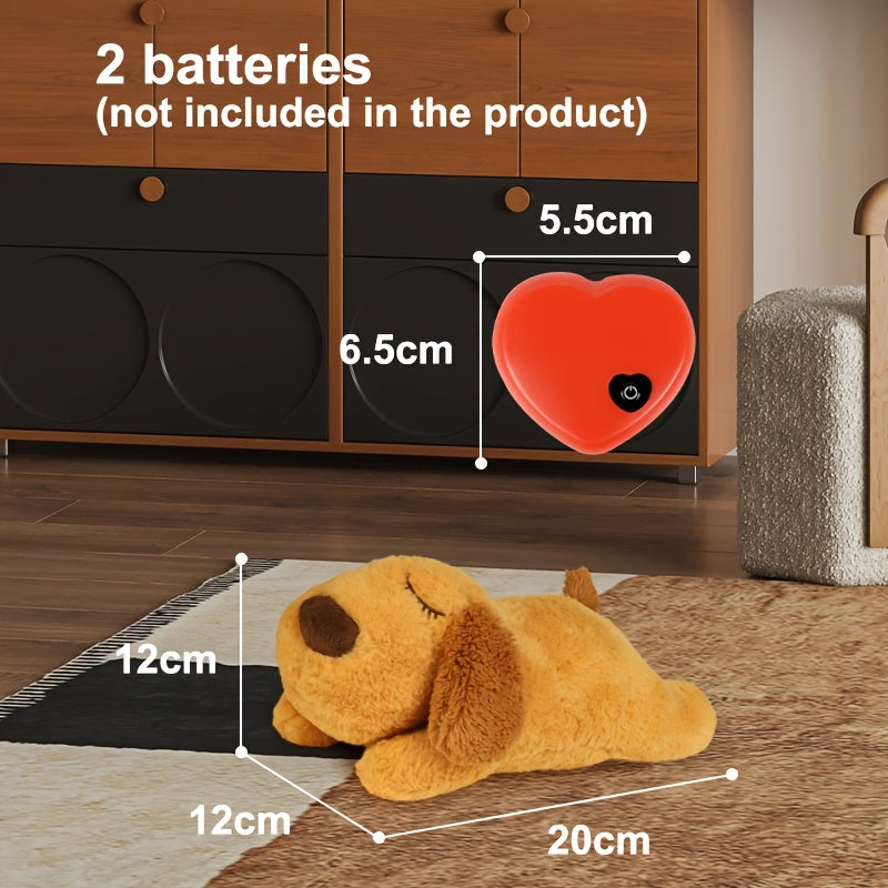 NPET Soft Plush Puppy Lamb Toy for Dogs Comfort and Training Holiday Gift