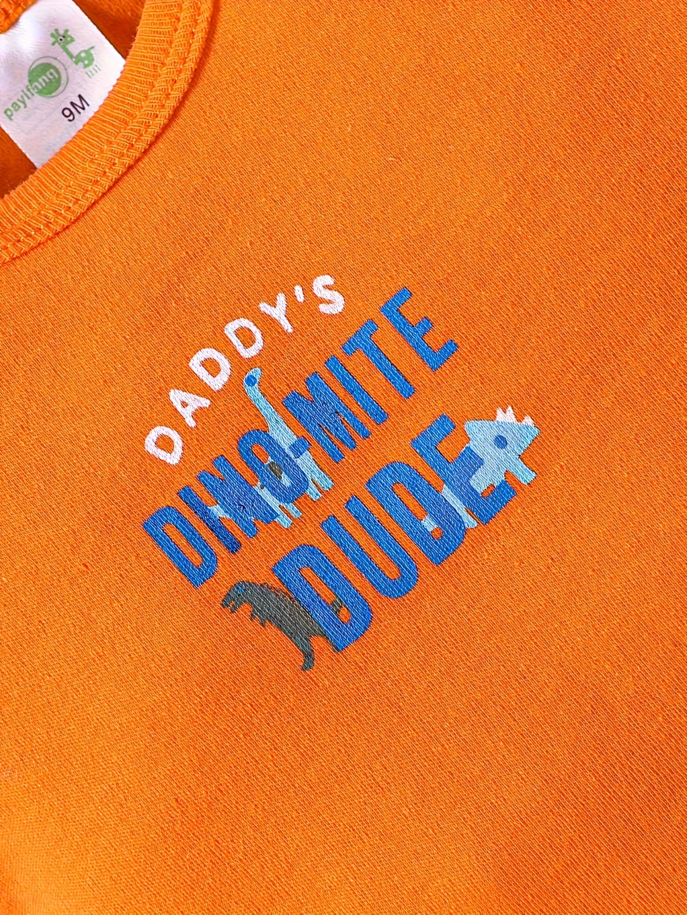 Five Pack Baby Boys Short Sleeve Cartoon Jumpsuits Dinosaur