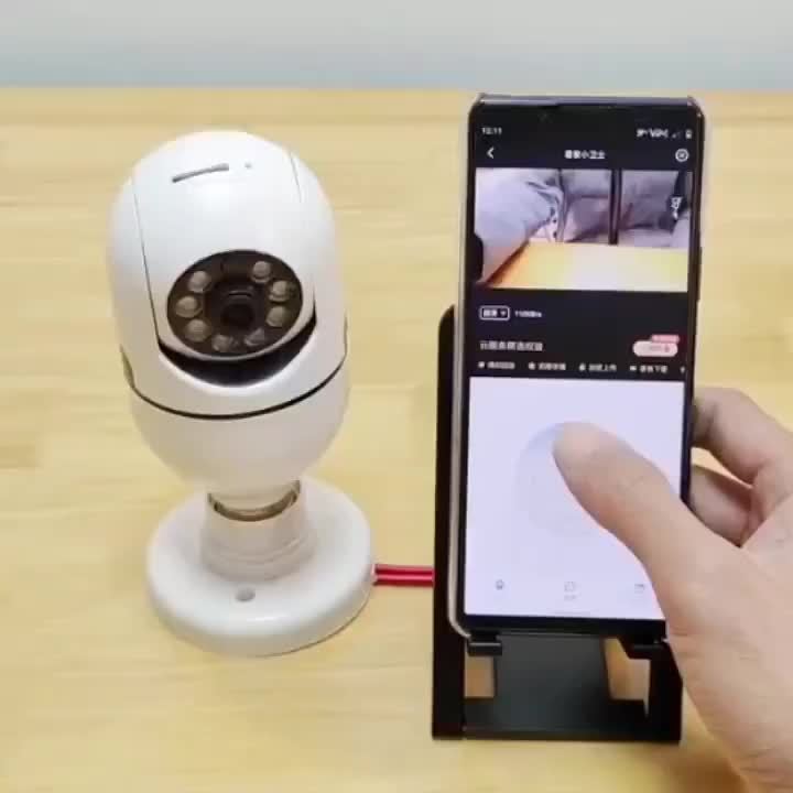 6pcs Wireless Security Cameras with 360 Degree Pan Tilt Two Way Audio Night Vision