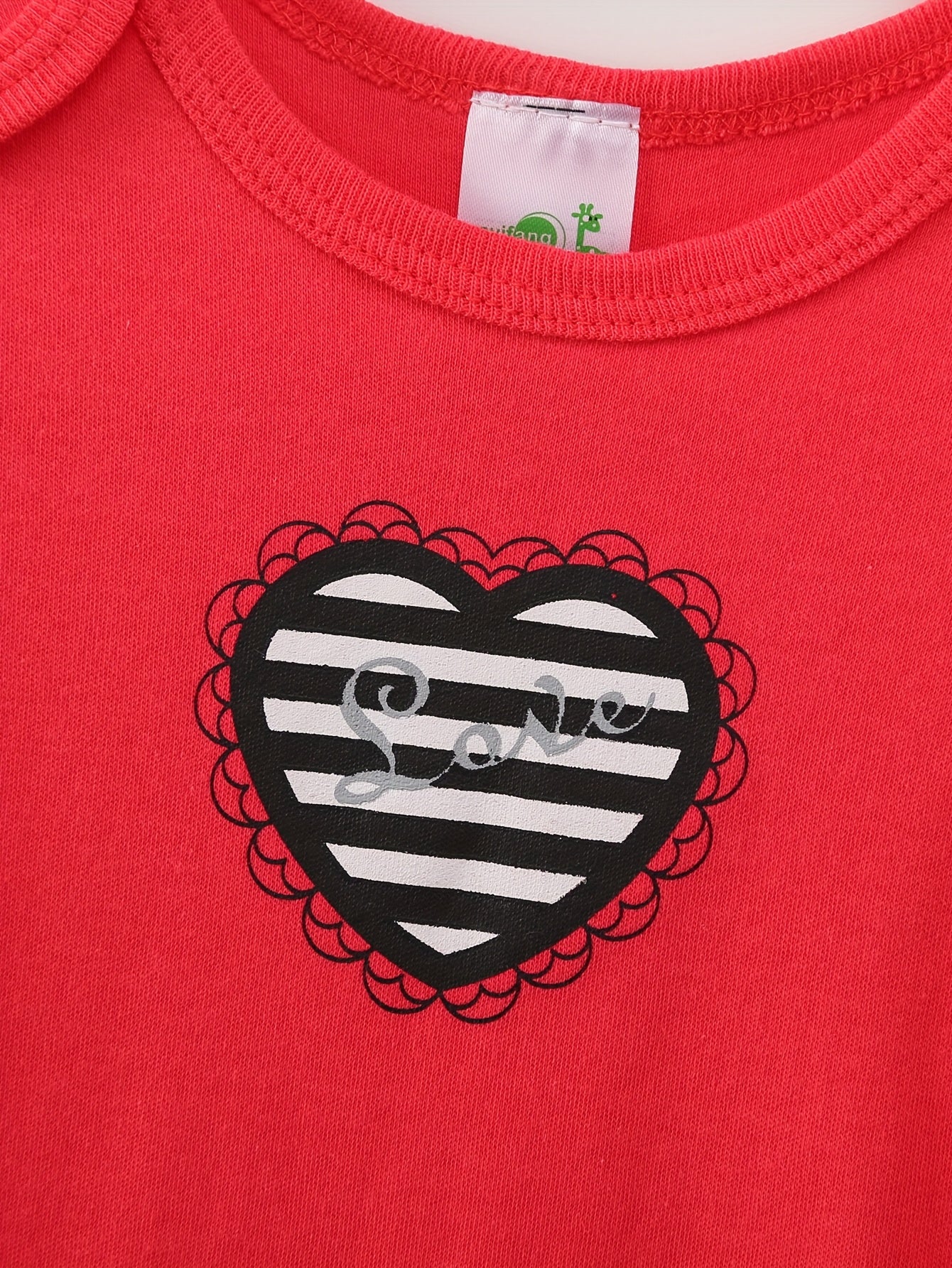 Soft Cotton Baby Girl Onesies 5 Pack Floral Heart Rompers