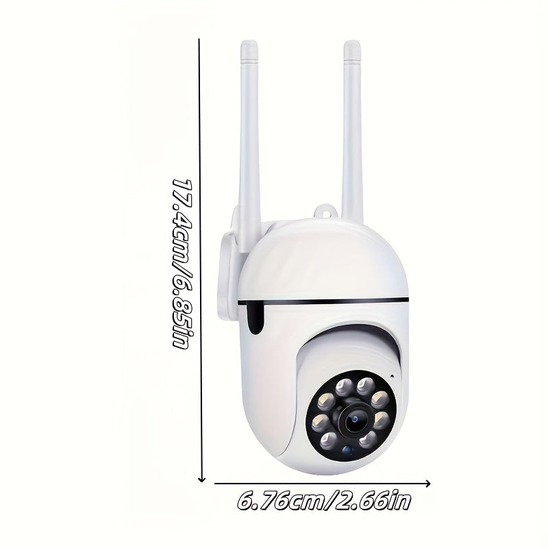 Wireless 1080P Surveillance Camera Dual Band WiFi 360 Degree PTZ Rotation Baby Care