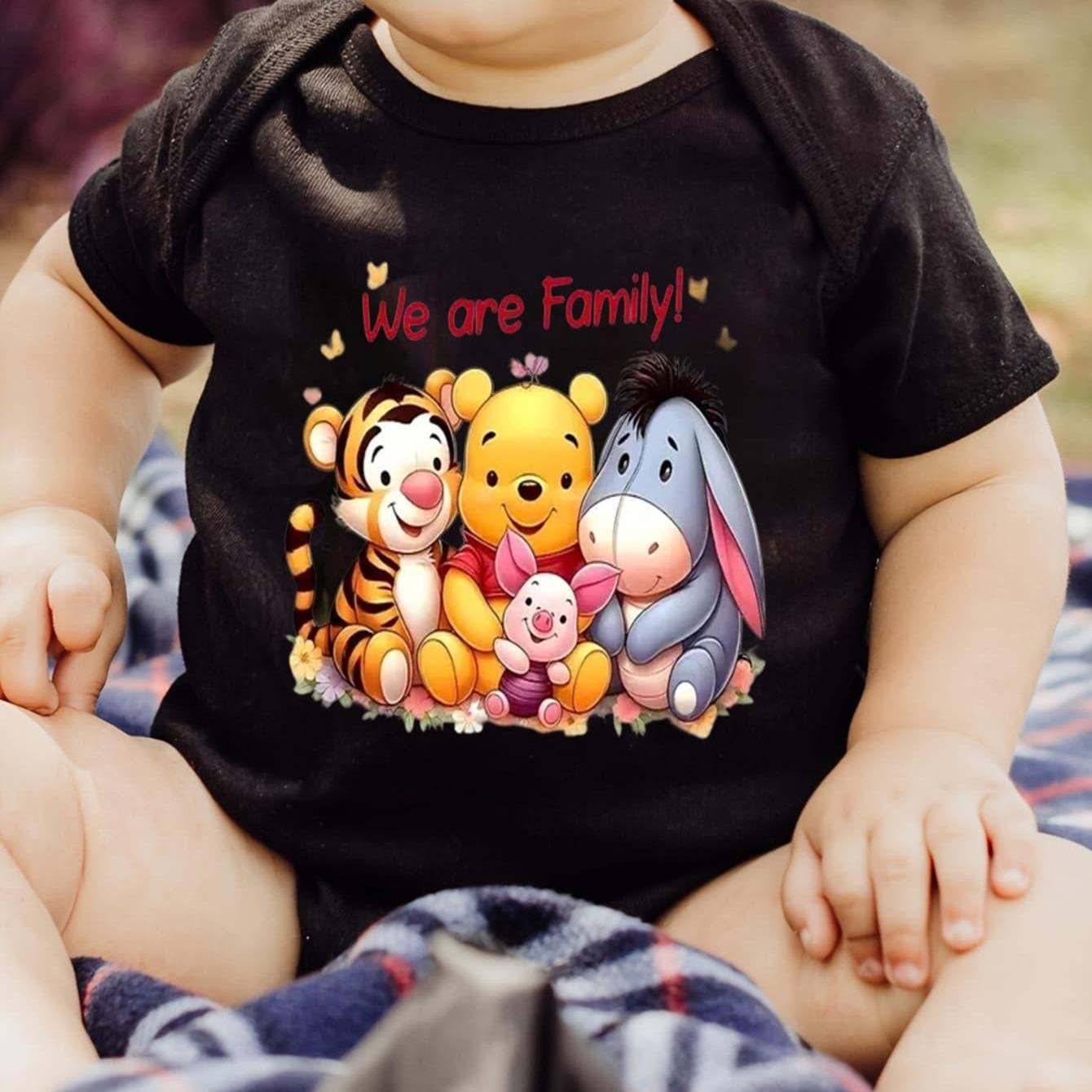 Disney Winnie the Pooh Tigger Piglet Eeyore Baby Bodysuit Summer Romper 100 Percent Cotton