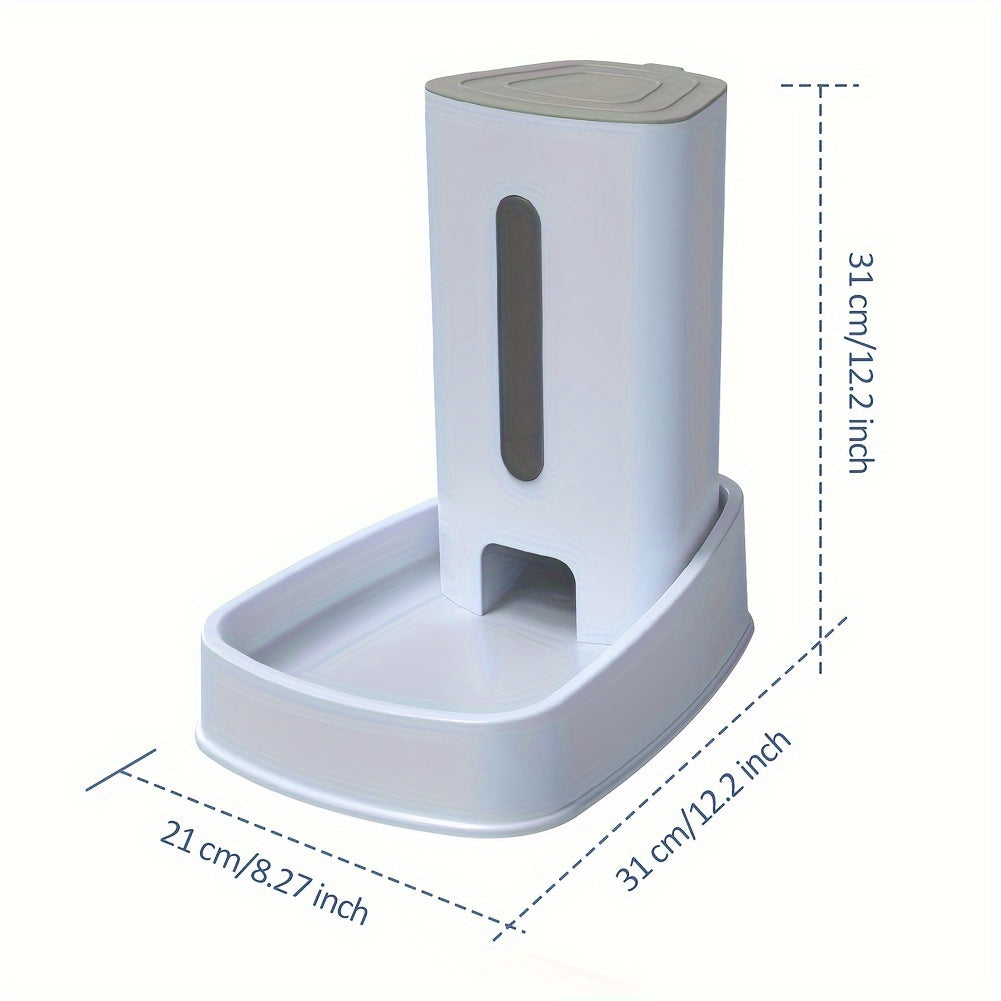Fully Automatic 2in1 Cat Food Dispenser With Integrated Water Feeding System