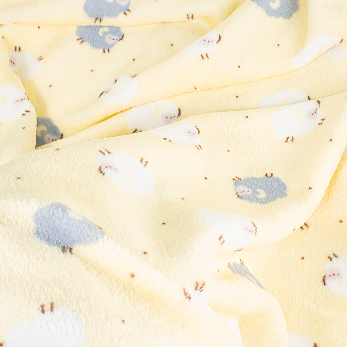 1pc Soft Flannel Baby Blanket with Adorable Panda Design - Cozy Lightweight Portable Infant Bedding, Lightweight & Machine Washable, Perfect for Crib or Stroller, Crib Blanket | Cozy Flannel | Lightweight Fabri