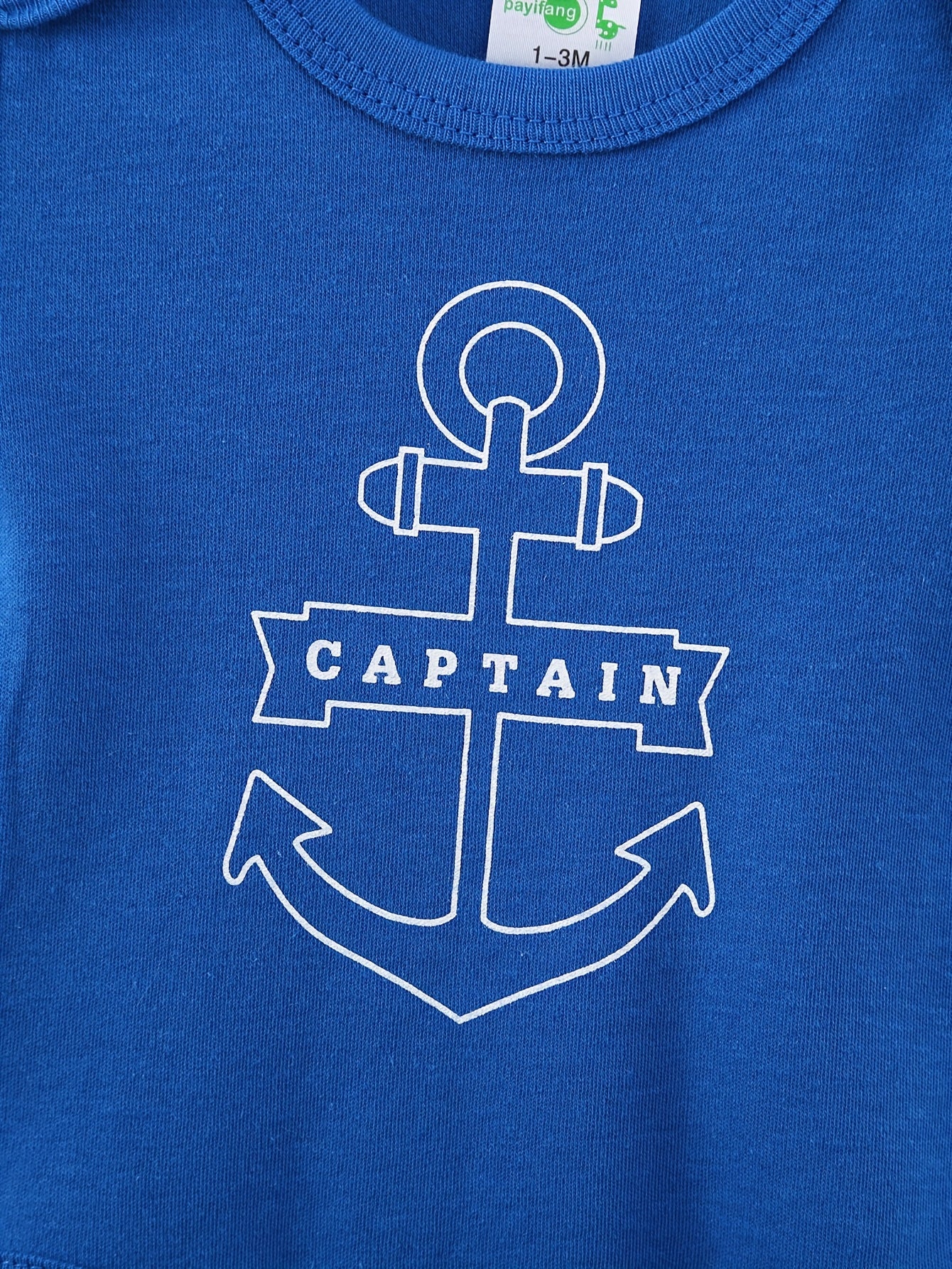 5pcs Short-sleeved Triangular One-piece Suit for Baby Boys, Cotton Baby Coat, Crawling Suit, And Bottom Coat, Elegant Ocean Sailboat Design, Soft Fabric Home Wear, Perfect for Outdoor