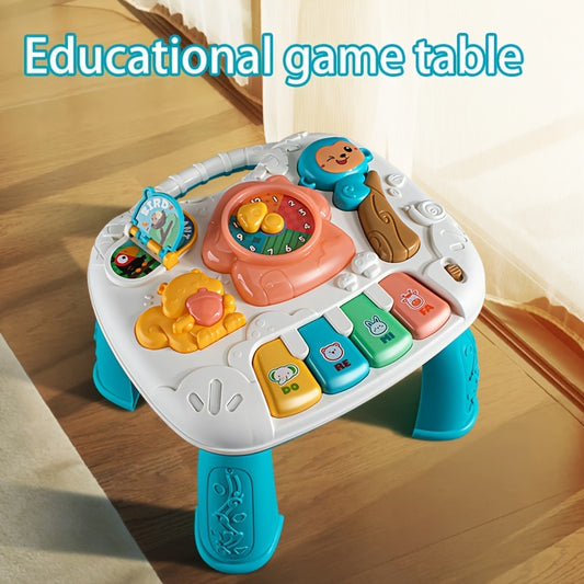 Interactive Music Making Table for Kids Educational Toy in Pink and Blue