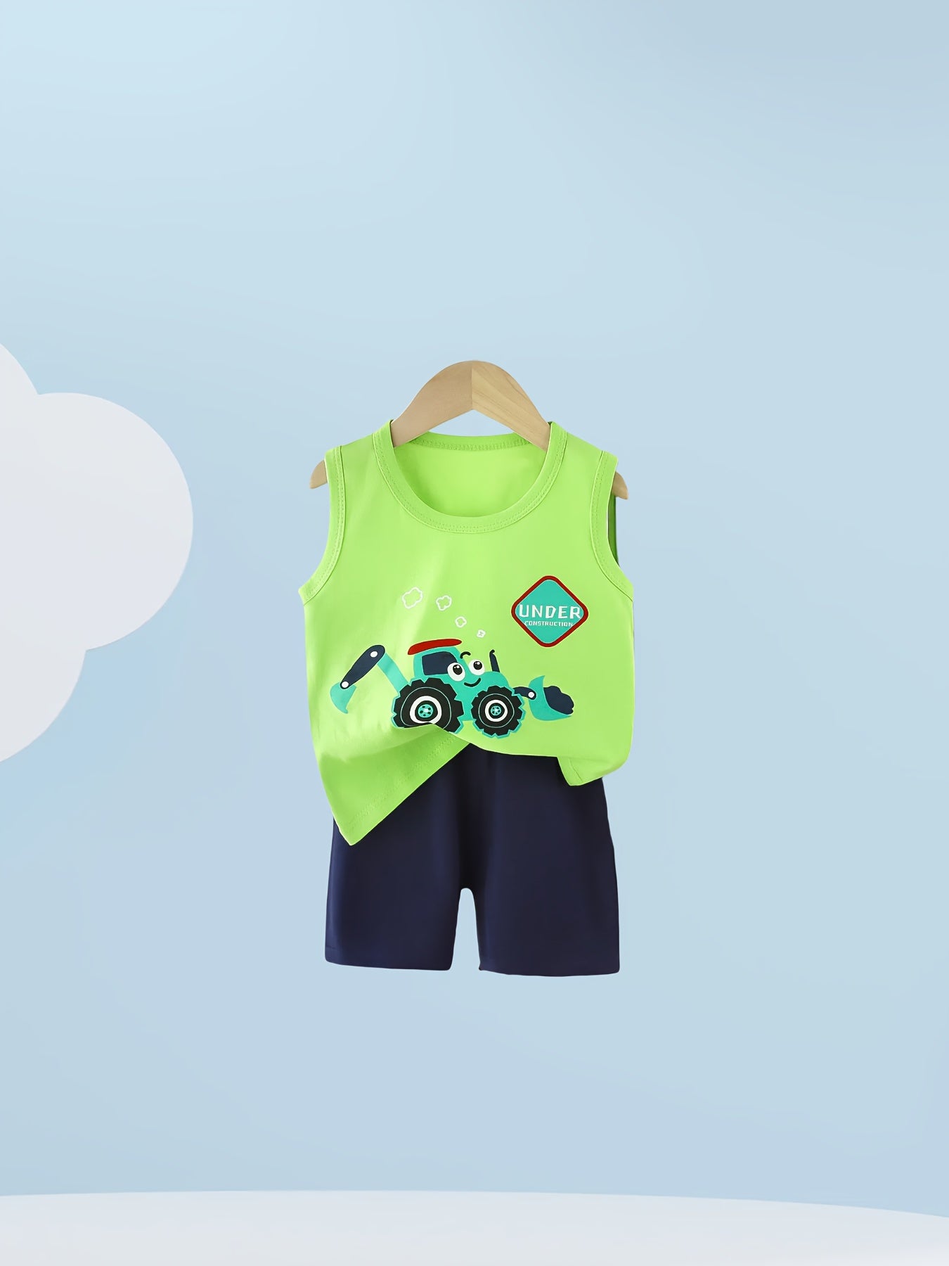 KidsClothes Co Boys Shorts Set – Comfortable Breathable Cotton for Summer Fun