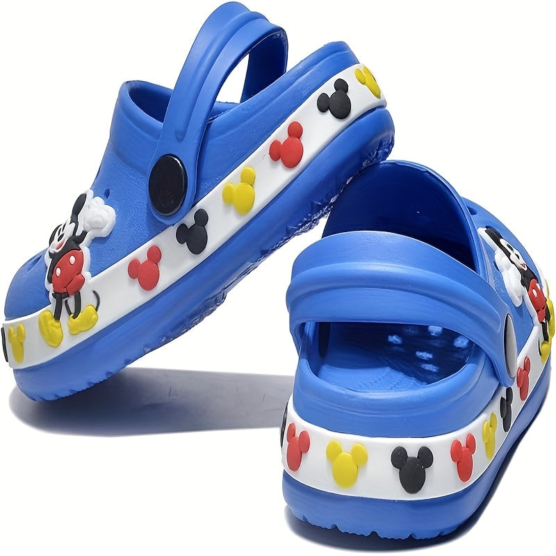 Mickey Mouse Cute Cartoon Clogs Slippers for Toddlers Perfect for Beach and Pool Fun