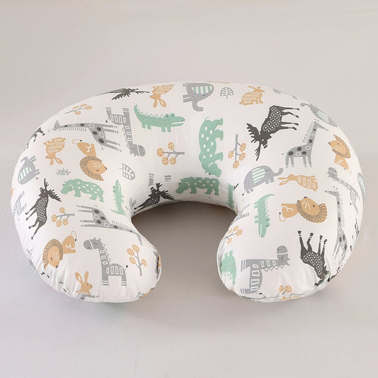 C Shaped Multifunctional Breastfeeding Pillow with Removable Pillowcase for Newborns