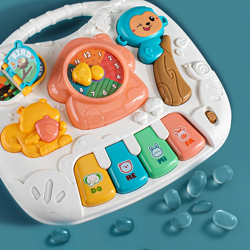 Interactive Music Making Table for Kids Educational Toy in Pink and Blue