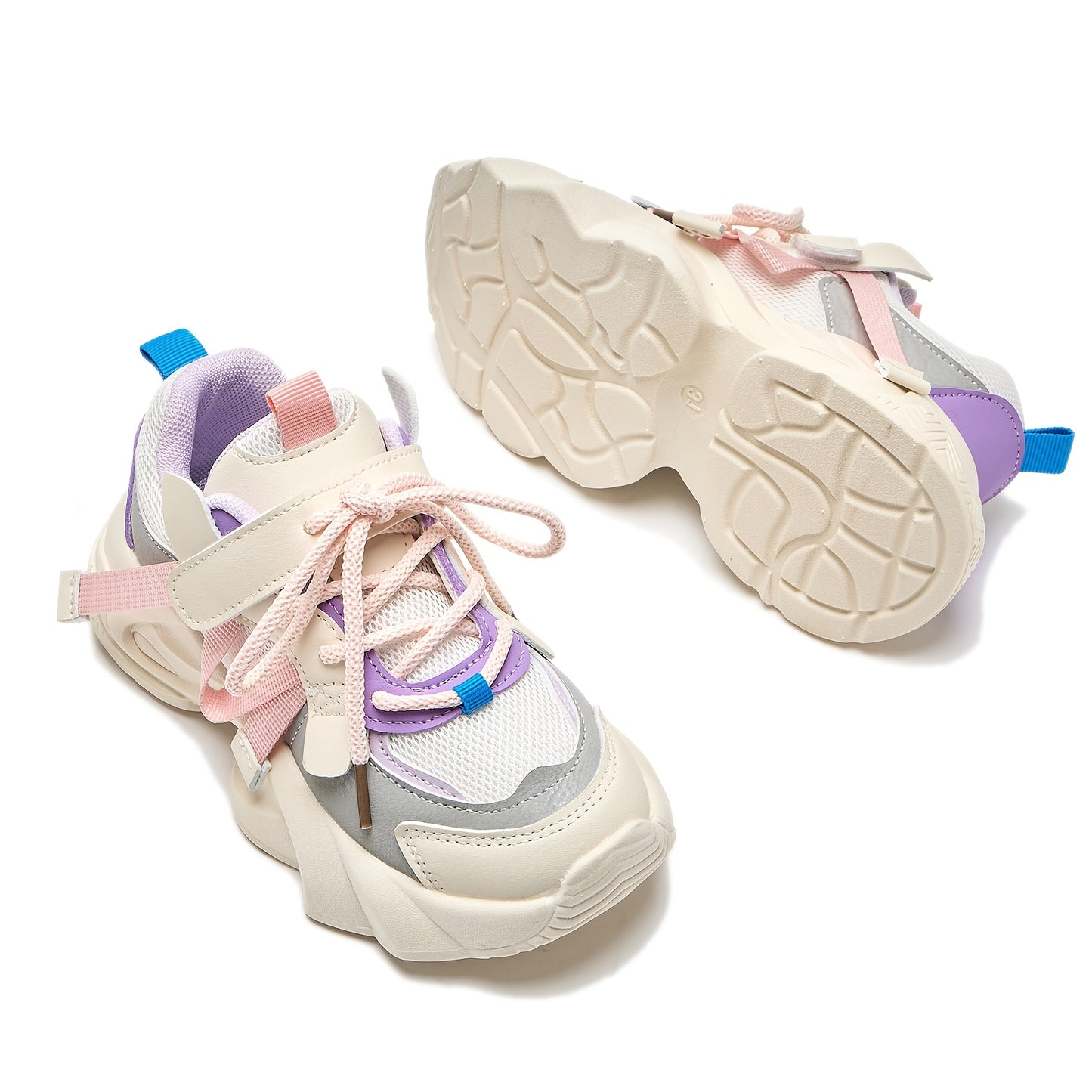 Kids Fashion Sneakers Breathable Lightweight Non Slip Running Shoes for Boys and Girls