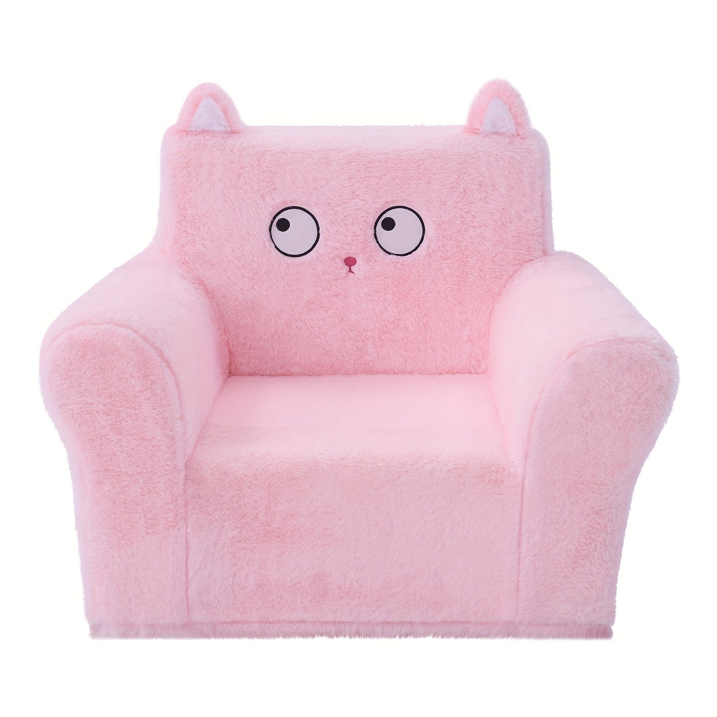 Non-Toxic Kids Armchair with Memory Foam for Ages 1.5 to 3 Years Safe and Easy-Clean