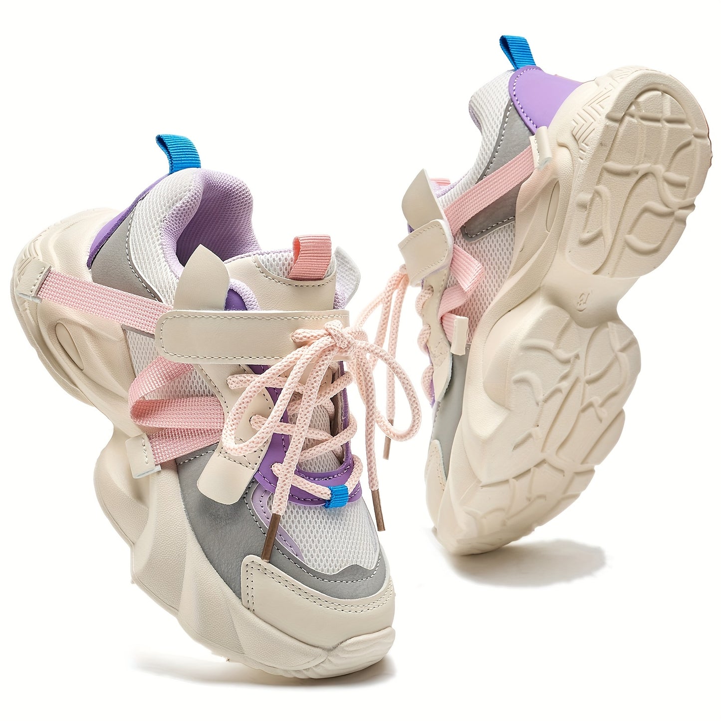 Kids Fashion Sneakers Breathable Lightweight Non Slip Running Shoes for Boys and Girls