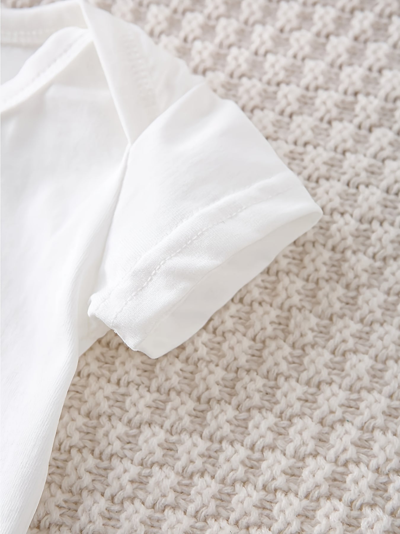 Miso Cute Print Casual Baby Romper 100 Percent Cotton Short Sleeve Jumpsuit for Boys