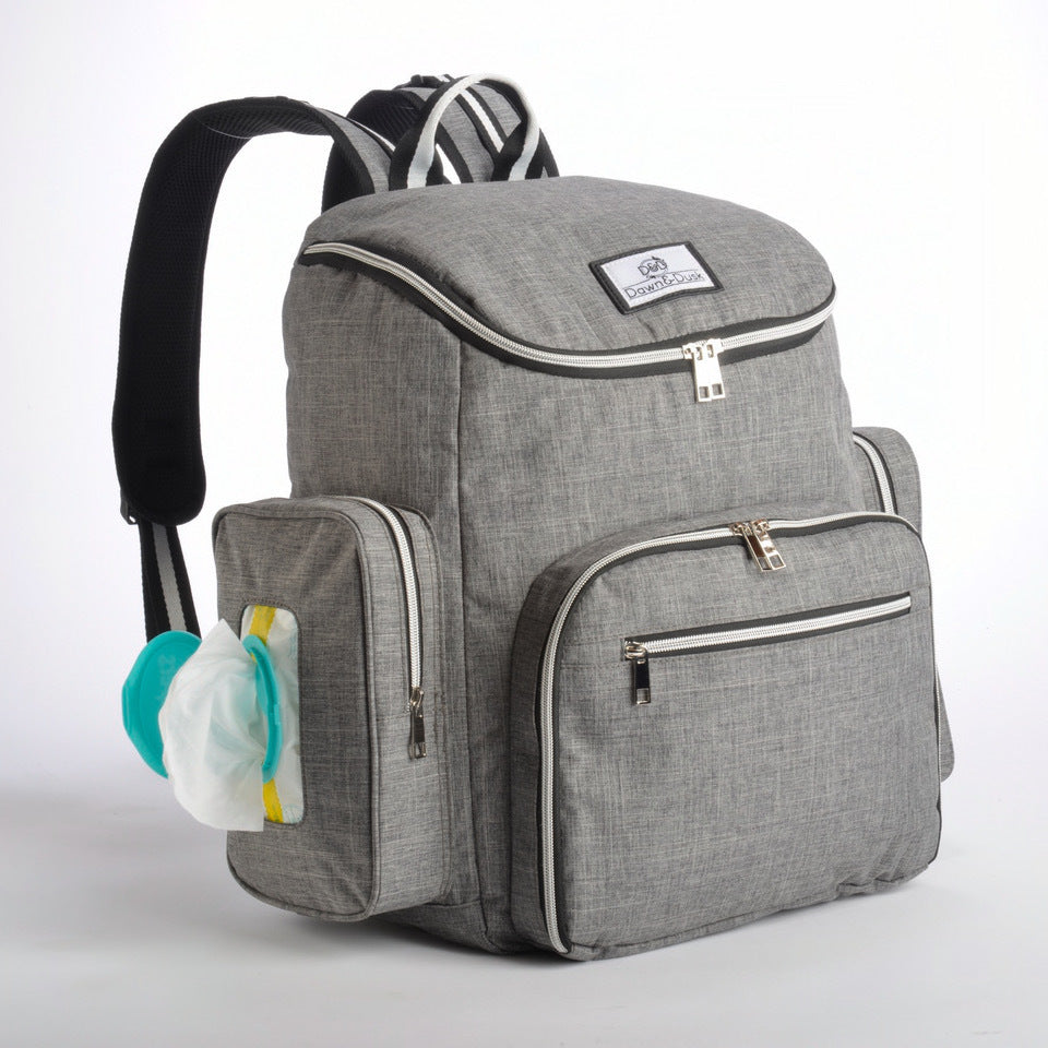 Large Stylish Diaper Bag with Changing Station Waterproof Multi-Functional Baby Shower Gift