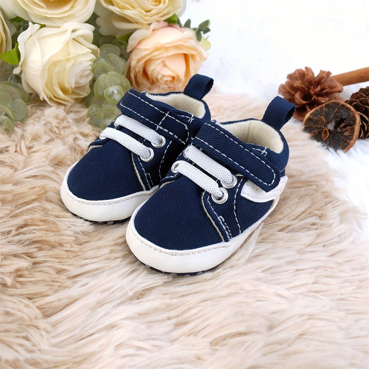 0-3 Months Infant Comfortable Flat Bottom Sneakers Spring/Autumn Baby Soft Sole Casual Children's Shoes