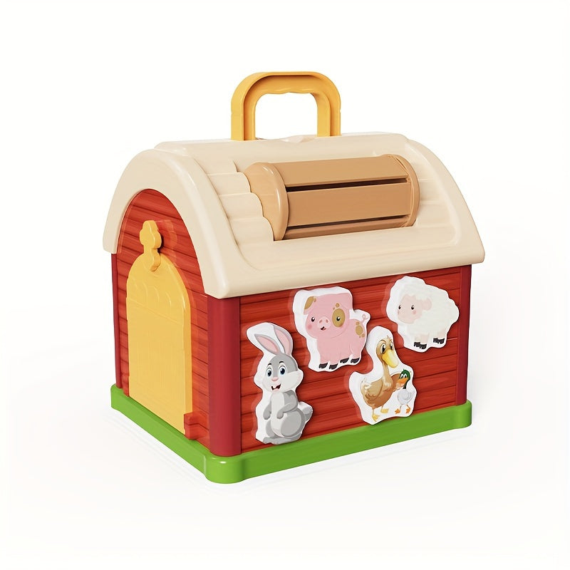 11 Pieces Farm Animal Sorting Stacking Toys for Preschool Learning Fun for Toddlers