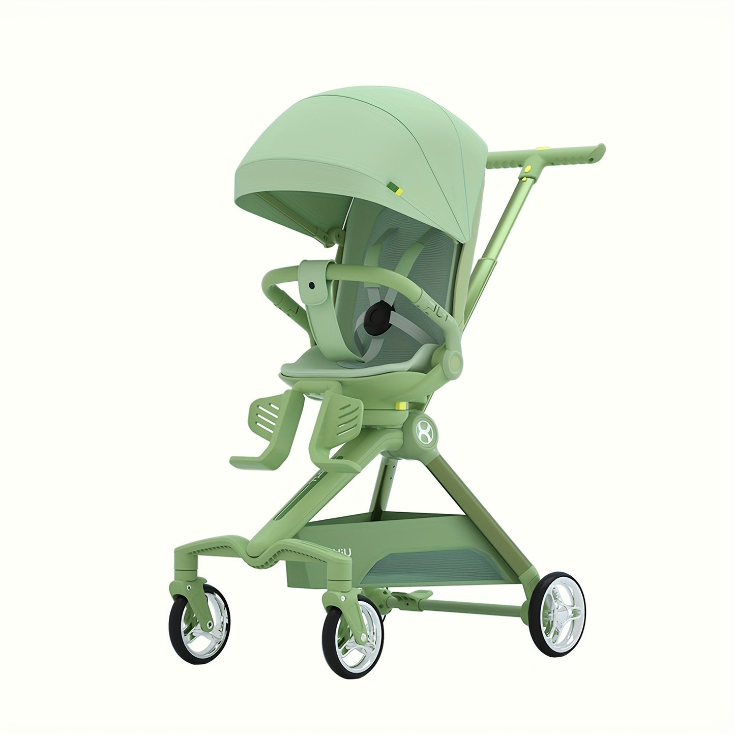 Hashow Travel Stroller Mini ELF 2 Ultra Compact 360 Degree Reversible Lightweight Stroller