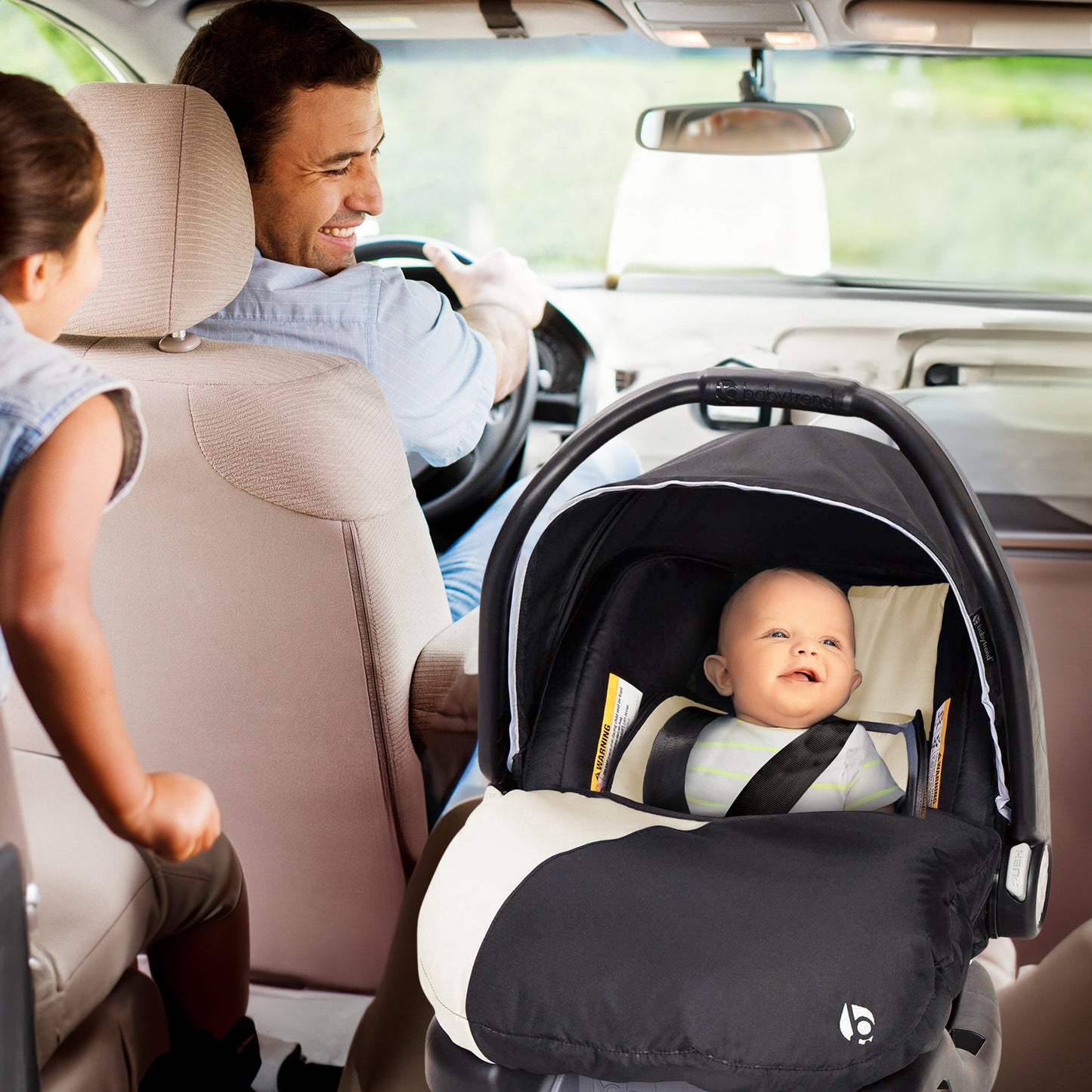 Ally Newborn Baby Car Seat Carrier Travel System with Cozy Cover for Babies Up to 35 Pounds