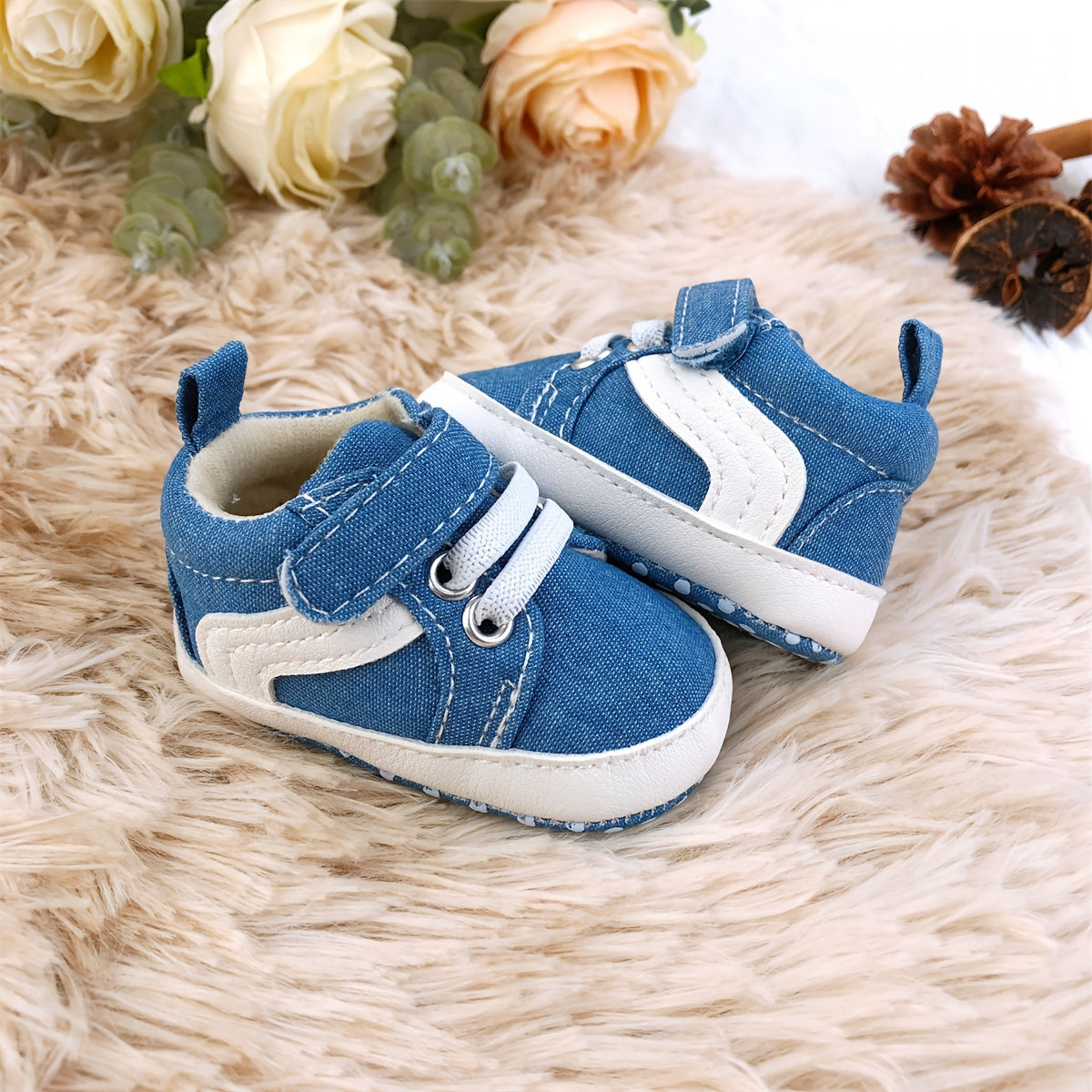0-3 Months Infant Comfortable Flat Bottom Sneakers Spring/Autumn Baby Soft Sole Casual Children's Shoes