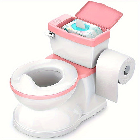 Realistic Pink Diaper Pail with Wet Wipes Storage Tissue Holder and Easy Clean Features