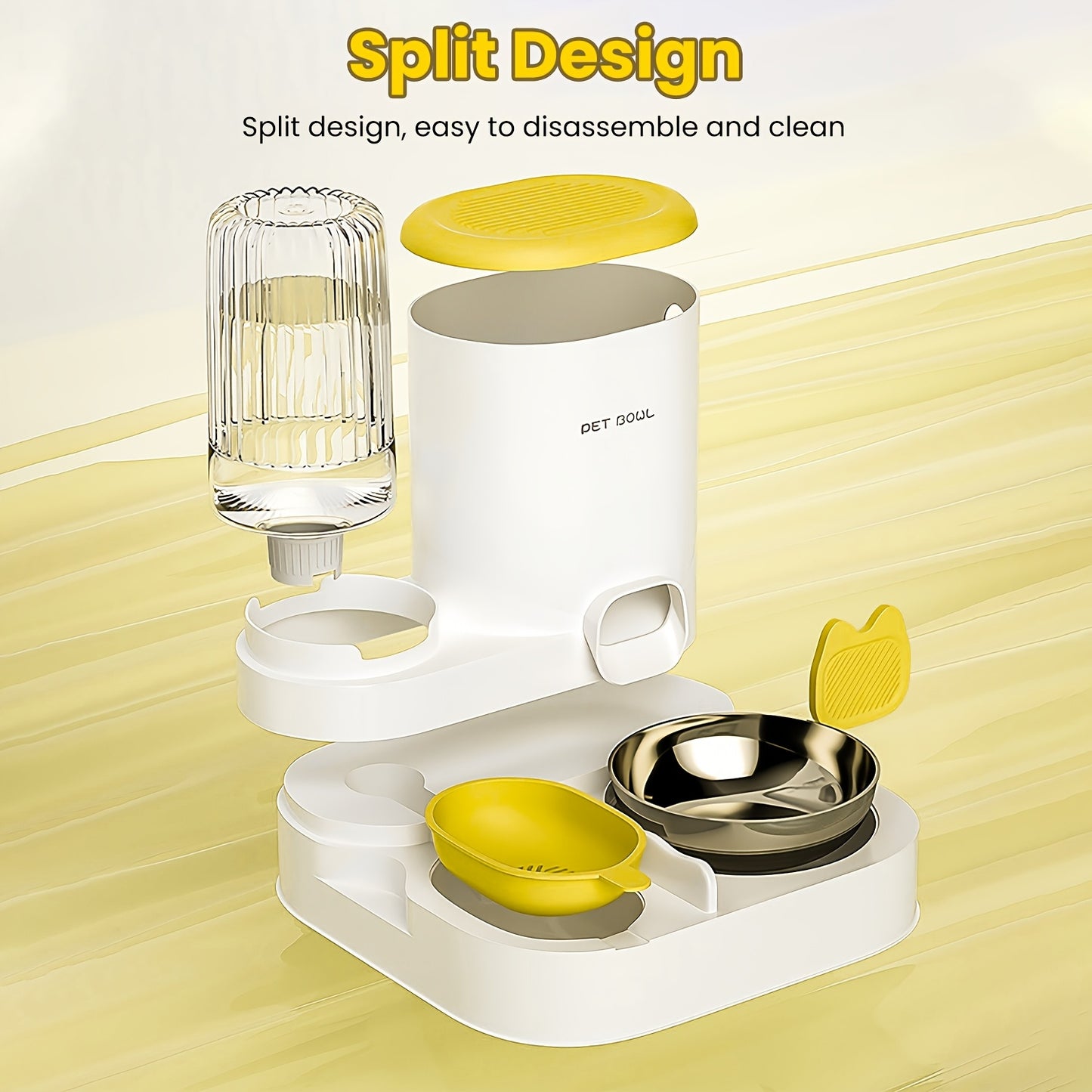 Automatic Cat and Dog Water Dispenser with Filtration and Easy Installation Large Capacity