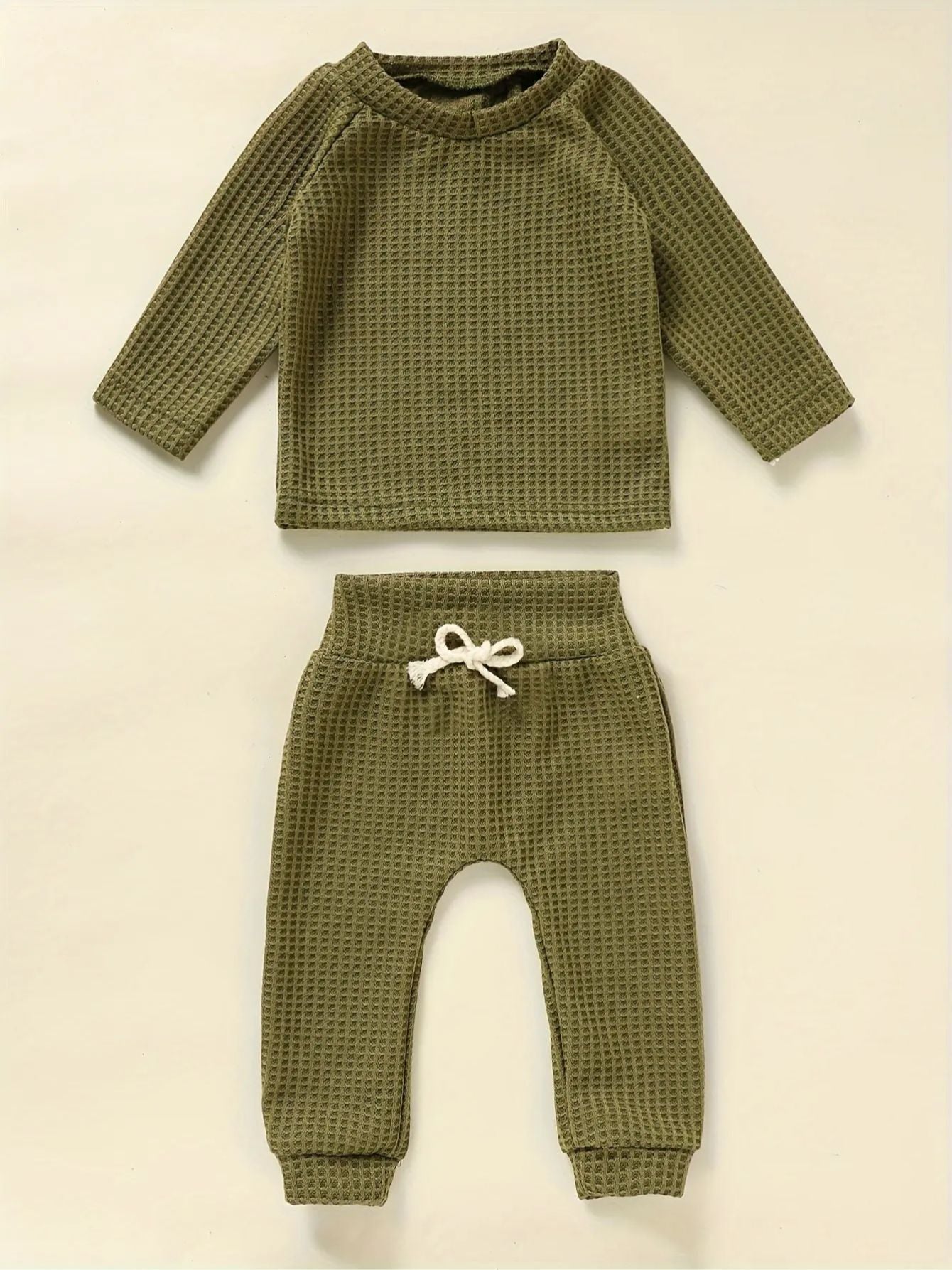 3 Set Baby Boy Clothes 9pcs Waffle Top Pants Hat Set - Loving Babies & Pets Shop