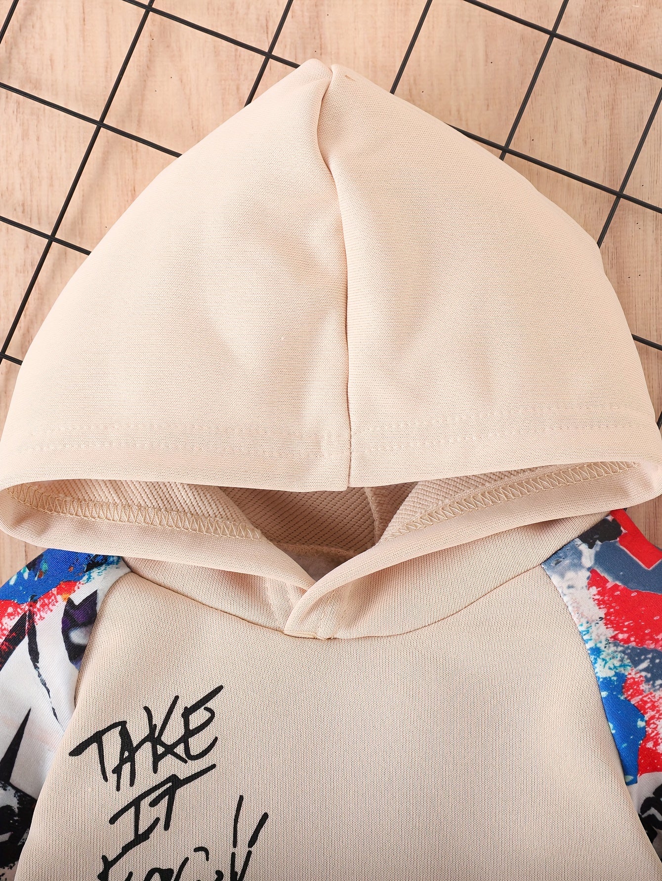 Boys Tie Dye Hoodie And Cargo Pants 2pc Outfit Winter