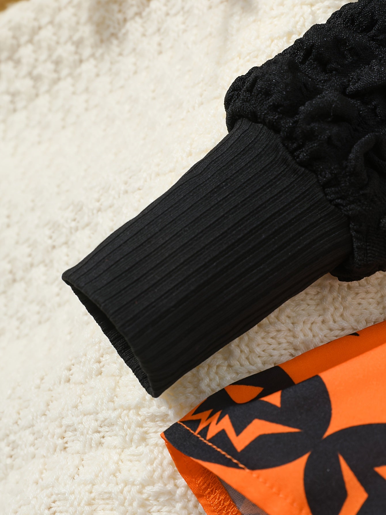 Halloween Baby Girl 3 Piece Bow Tie Dress And Pantyhose