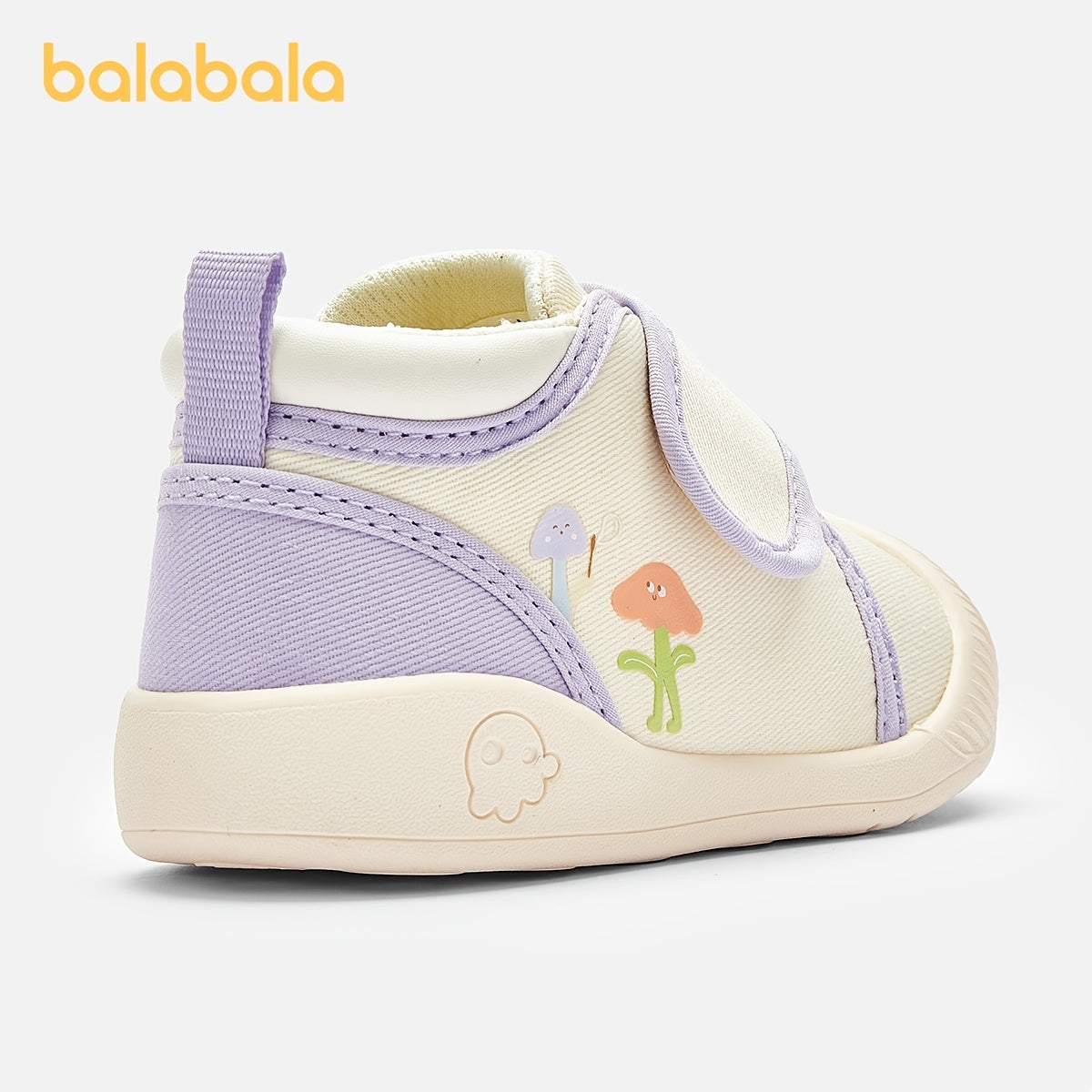 Balabala Cute Cartoon Pattern Toddler Shoes for Girls Spring and Summer Daily Wear