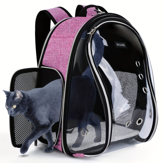 Airline Approved Pet Backpack Carrier Bubble Front Mesh