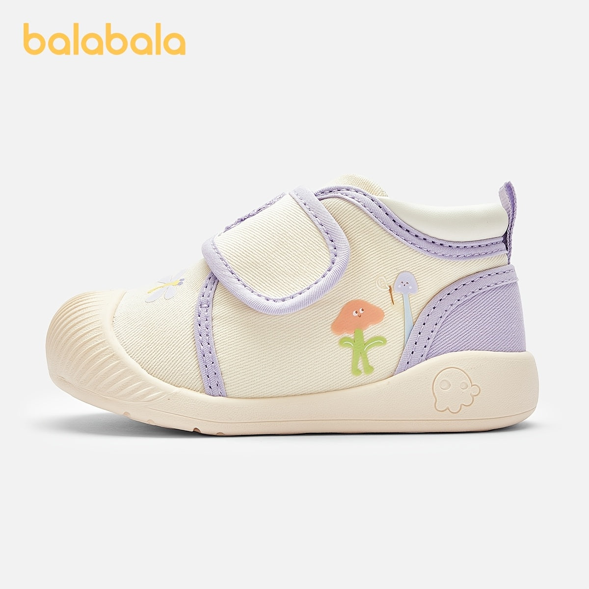 Balabala Cute Cartoon Pattern Toddler Shoes for Girls Spring and Summer Daily Wear