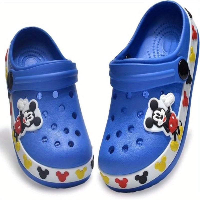 Mickey Mouse Cute Cartoon Clogs Slippers for Toddlers Perfect for Beach and Pool Fun
