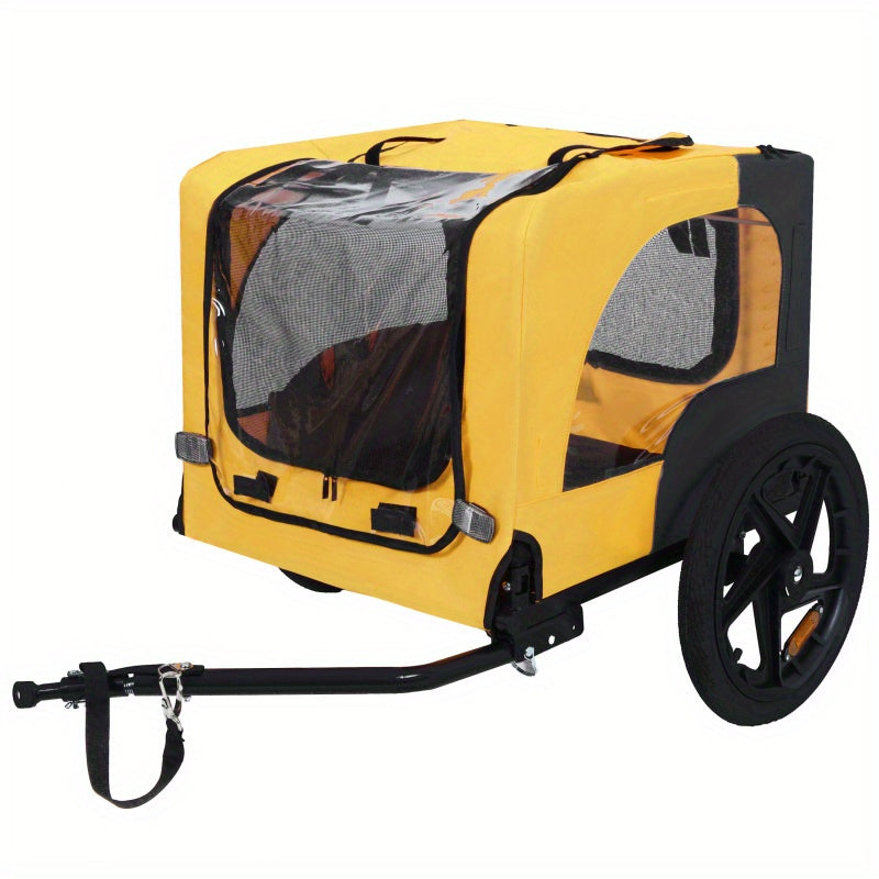 Bike Pulled Pet Trailer For Small And Medium Dogs Compact