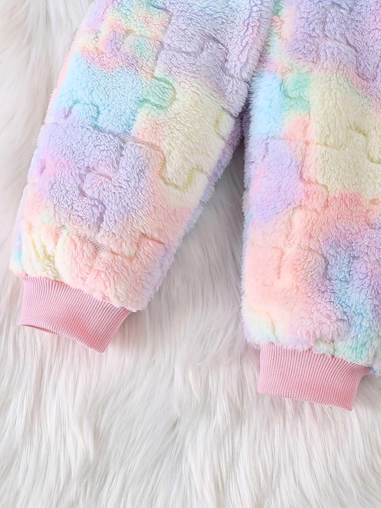 JOPGEEY Girls Cozy 2 Piece Winter Set Color Block Hoodie and Fleece Pants for Toddlers