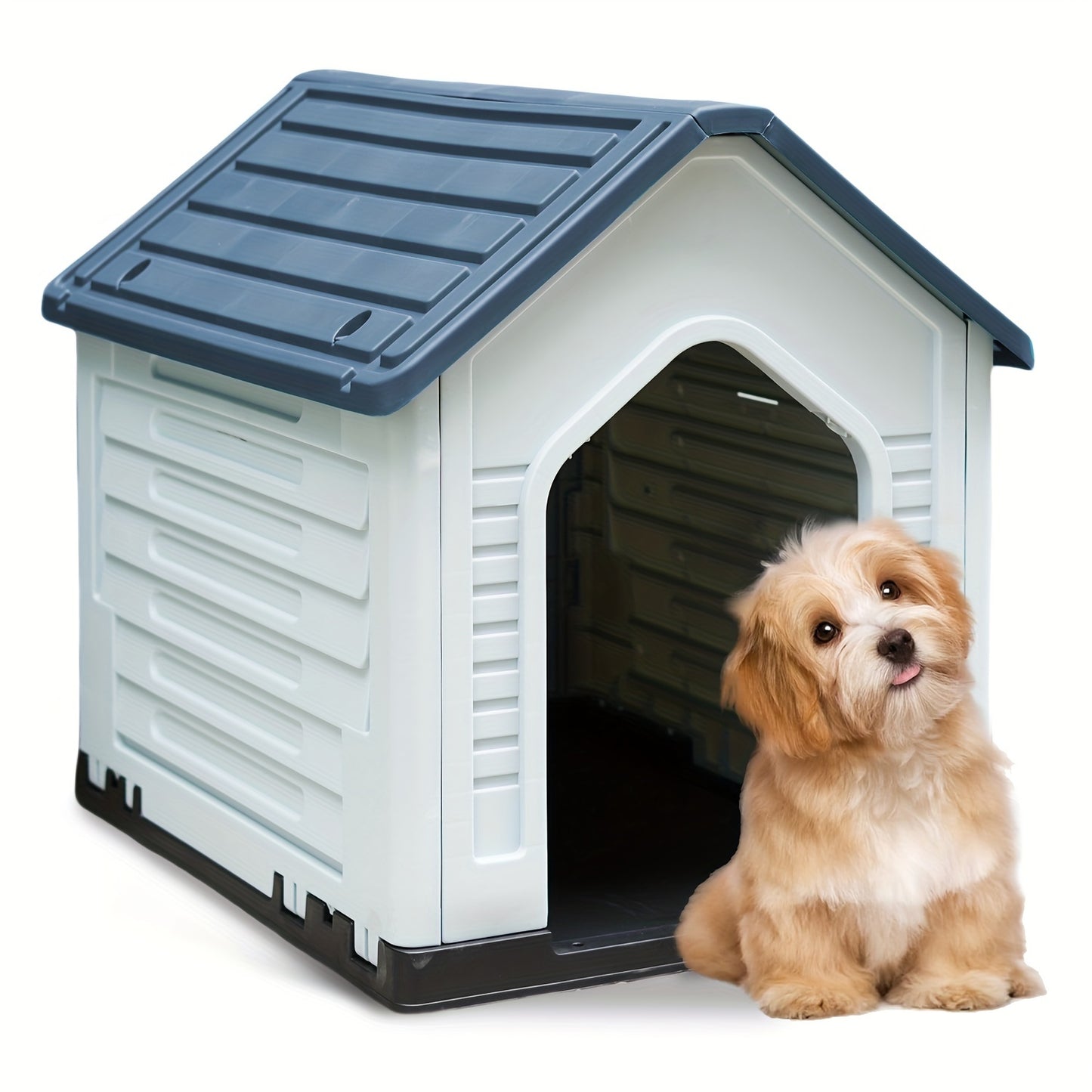 Vita Beata Durable Waterproof Dog House for Extra Small and Small Dogs Indoor Outdoor
