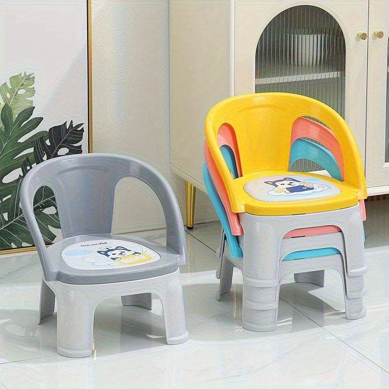 Family Cartoon Chair Lightweight and Durable Indoor Outdoor Gift for Kids