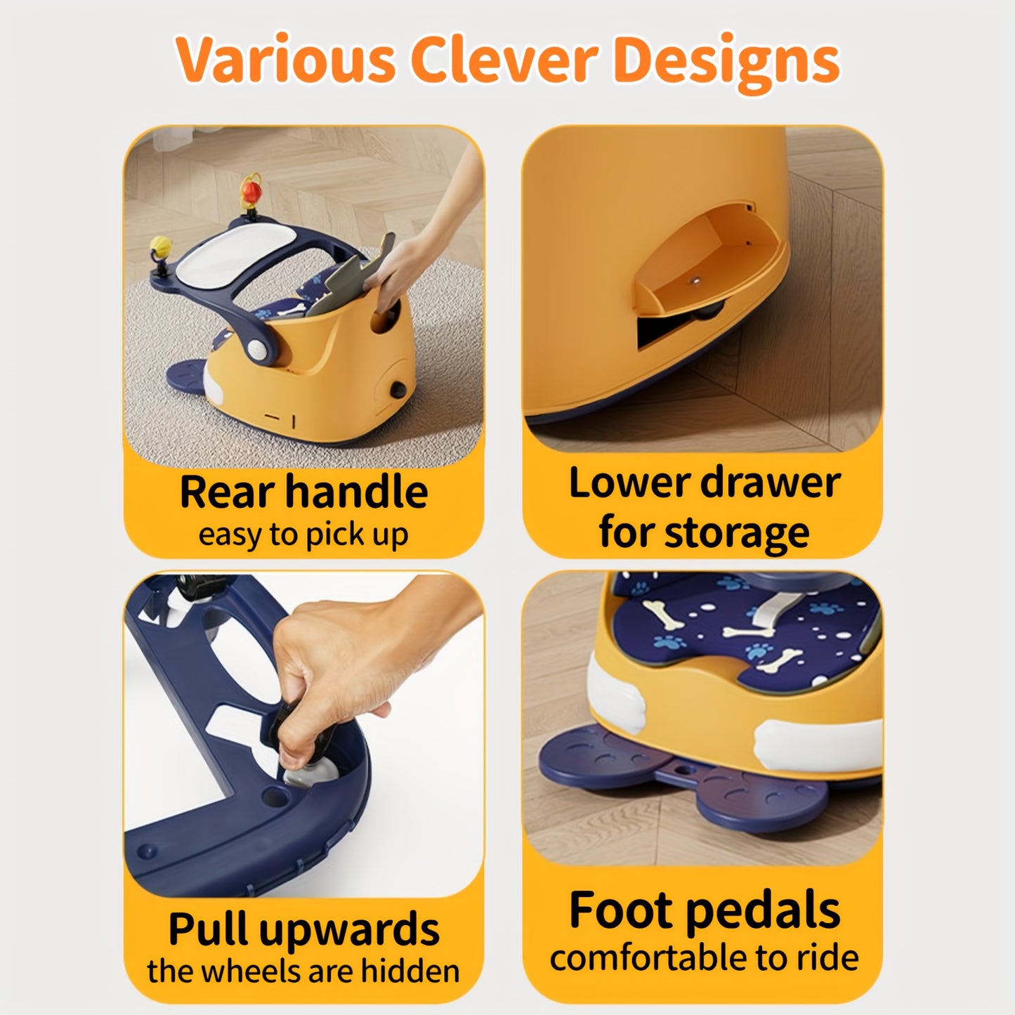 3 in 1 Portable Baby Inflatable Seat Toddler Chair with Activity and Feeding Functions