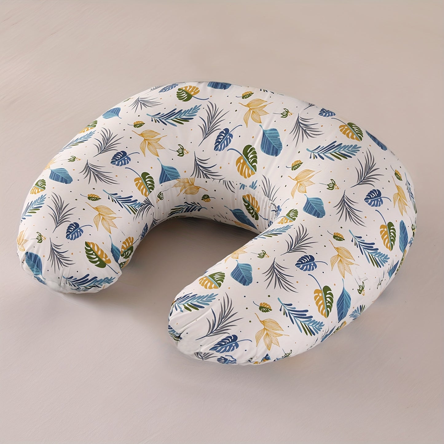 C Shaped Multifunctional Breastfeeding Pillow with Removable Pillowcase for Newborns